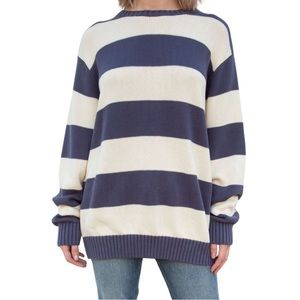 Brandy Melville Brianna Cotton Thick Stripe Sweater